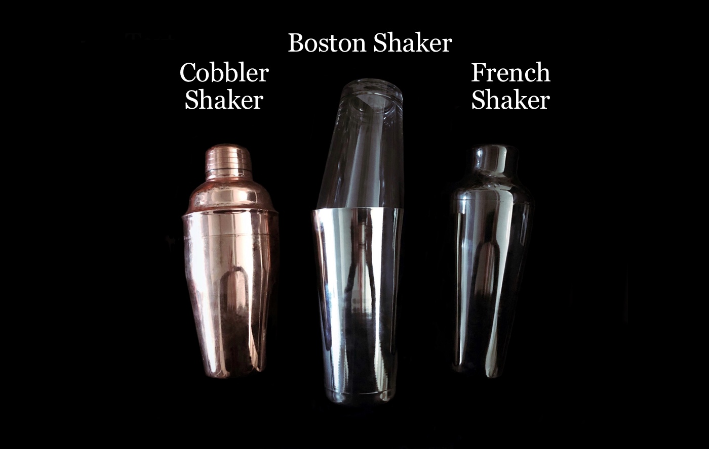 Boston Shaker vs. Cobbler Shaker vs. French Shaker: The Main