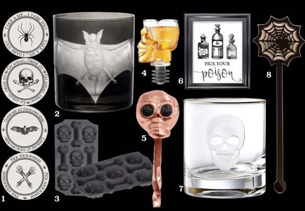 8 Best Cocktail Accessories This Halloween