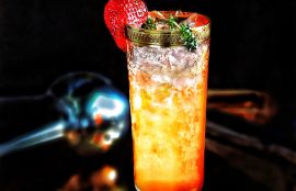 Strawberry Scotch Cocktail