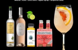 Rosé Paloma Cocktail