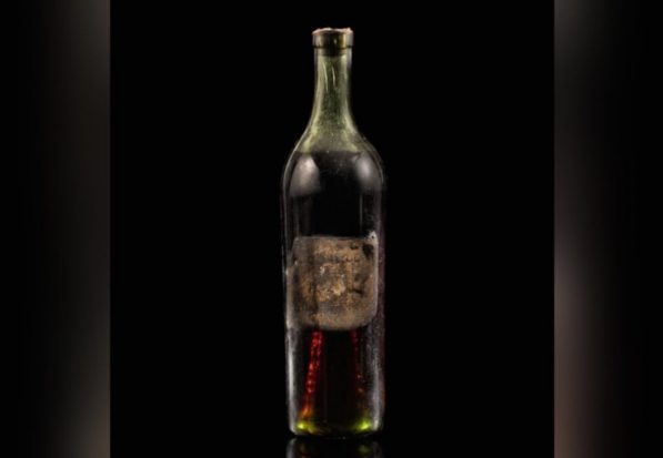 Rare Cognac Fetches Record Price At Auction
