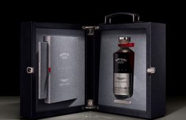 Aston Martin and Bowmore bottle £50,000 whisky