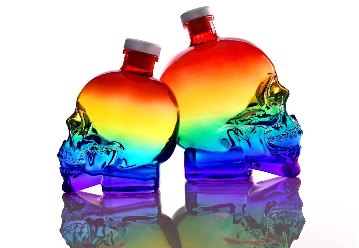 CRYSTAL HEAD TO RELEASE RAINBOW COLOURED PRIDE MAGNUM Cocktails Distilled