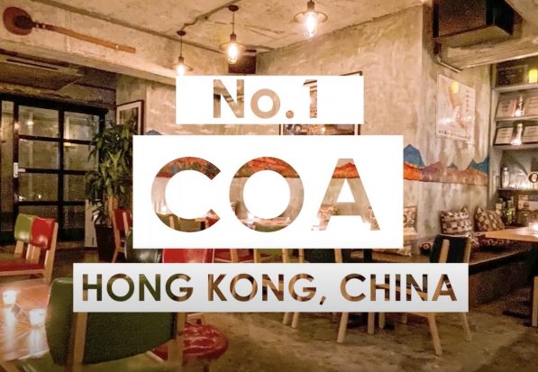 COA Hong Kong Named Asia's Best Bar 2021