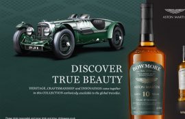 BOWMORE INTRODUCES DESIGNED BY ASTON MARTIN