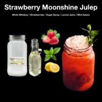 Strawberry Moonshine Julep