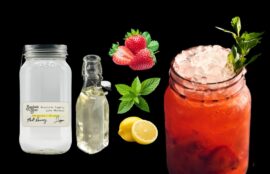 Strawberry Moonshine Julep