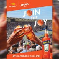 APEROL PARTNERS WITH US OPEN