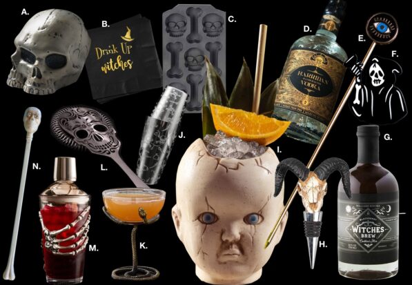 14 Halloween Cocktail Tools That will Cause Quite A Fright