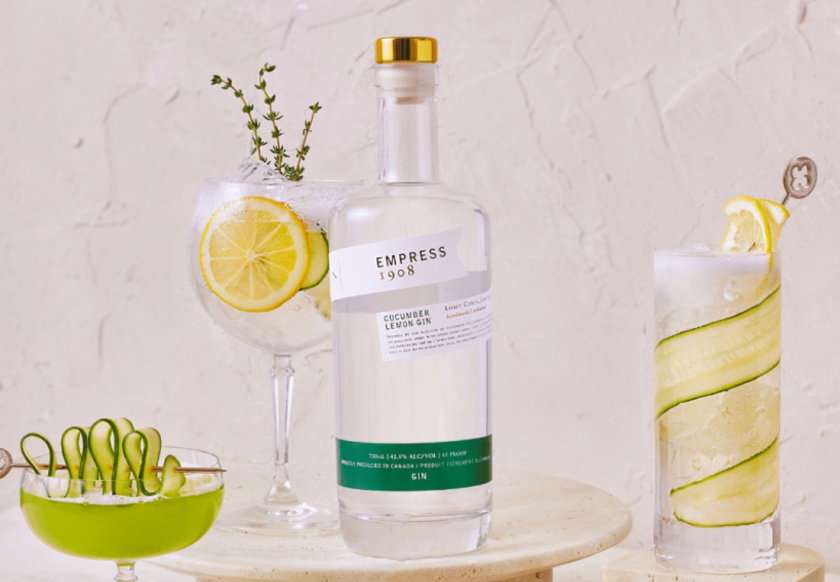 EMPRESS 1908 GIN RELEASES CUCUMBER LEMON GIN Cocktails Distilled