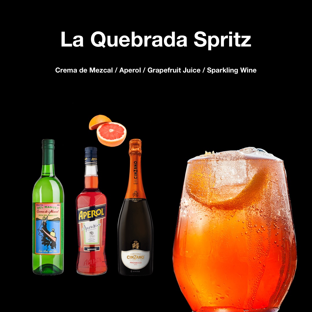 La Quebrada Spritz - Cocktails Distilled