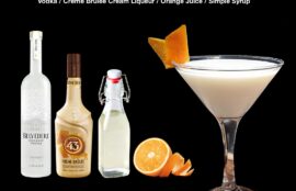 Creamsicle Martini